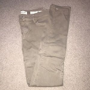 Ankle jegging-low rise